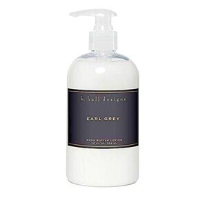 New! K Hall Designs Shea Butter Lotion - Earl Grey 12oz